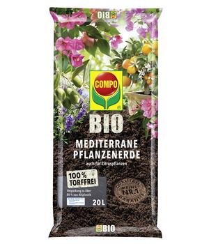 COMPO BIO Mediterrane Pflanzenerde, torfffrei, 20 l