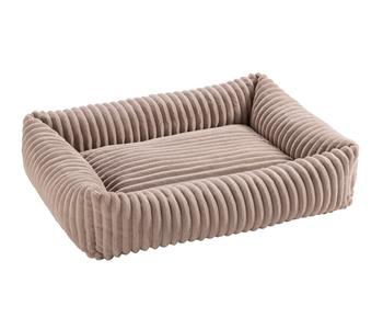 Dehner Premium Hundebett Kaya, rechteckig, ca. B80/H25/T60 cm