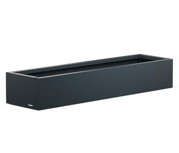 Herstera Metall-Pflanzkasten Cube Xic LED, rechteckig, anthrazit