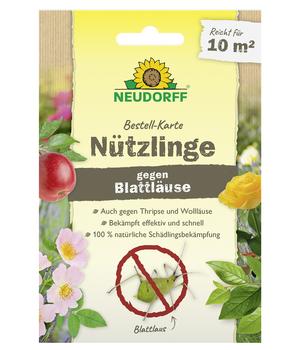 Neudorff Bestell-Karte Nützlinge gegen Blattläuse, 1 Stk.