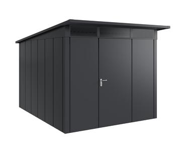 Hörmann Metallgerätehaus Juno JPD11 L-Sk Motiv Design, ca. B277/H232/T358 cm