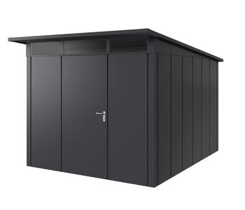 Hörmann Metallgerätehaus Juno JPD11 L-Sk Motiv Design, ca. B277/H232/T358 cm