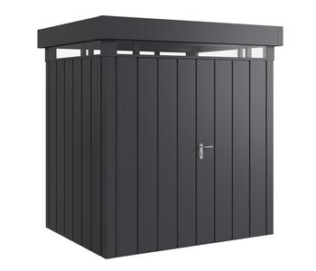 Hörmann Metallgerätehaus Juno mit Lichtband & Doppeltür JFD4 2116 M-Sk, ca. B229/H239/T181 cm