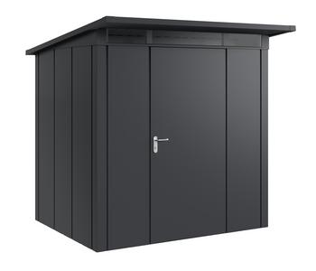 Hörmann Metallgerätehaus Juno JPD4 L-Sk Motiv Design, ca. B229/H224/T214 cm