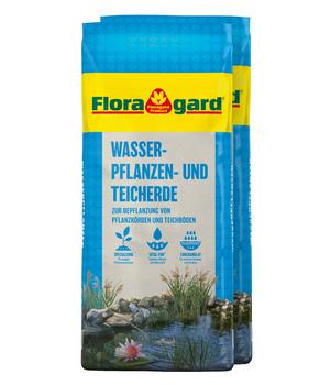 Floragard Wasserpflanzen- und Teicherde, 2 x 18 l