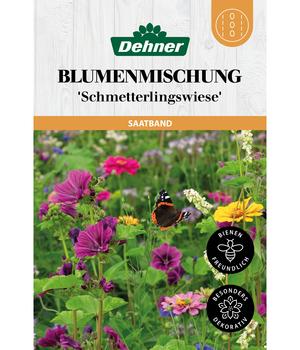 Dehner Saatband Blumenmischung 'Schmetterlingswiese', L5 m