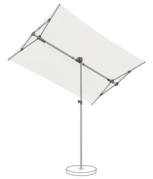 Suncomfort by Glatz Balkonschirm Flex Roof, rechteckig, ca. B195/T140 cm