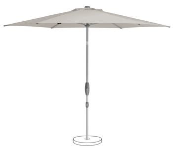 Suncomfort by Glatz Sonnenschirm Shell Turn, rund, ca. Ø300 cm