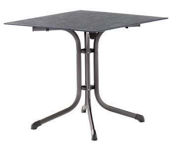 Sieger Klapptisch Boulevard mit Polytec -Platte, ca. B80/H73/T80 cm