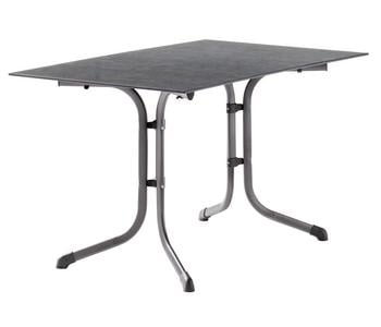 Sieger Klapptisch Boulevard mit Polytec -Platte, ca. B120/H73/T80 cm