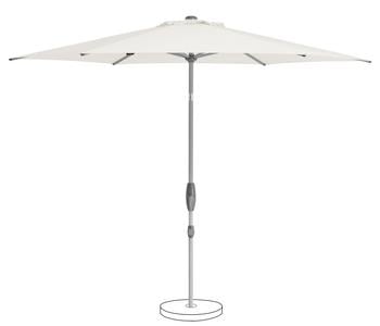 Suncomfort by Glatz Sonnenschirm Shell Turn, rund, ca. Ø300 cm