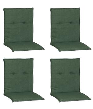 beo Niederlehnerauflage, dunkelgrün, 4er-Set