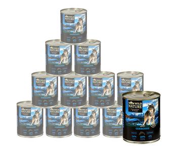 Dehner Wild Nature Nassfutter für Hunde Gebirgssee Adult, Lachs