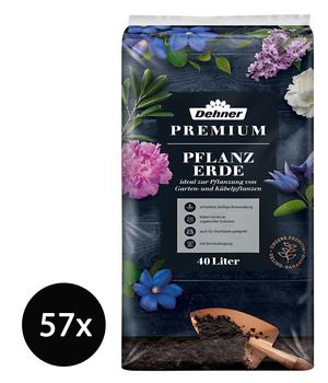 Dehner Premium Pflanzerde, 57 x 40 Liter