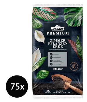 Dehner Premium Zimmerpflanzenerde, 75 x 10 Liter