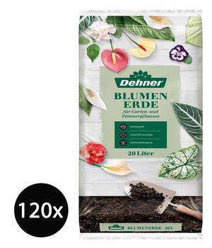 Dehner Blumenerde, 120 x 20 Liter