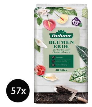Dehner Blumenerde, 57 x 40 Liter