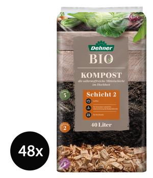 Dehner Bio Hochbeet-Kompost, 48 x 40 Liter