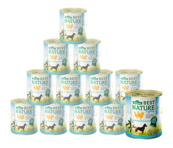 Dehner Best Nature Nassfutter für Hunde Light