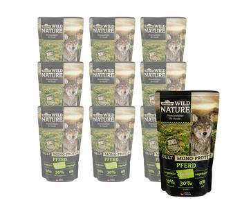 Dehner Wild Nature Nassfutter für Hunde Mono-Protein Adult, Pferd
