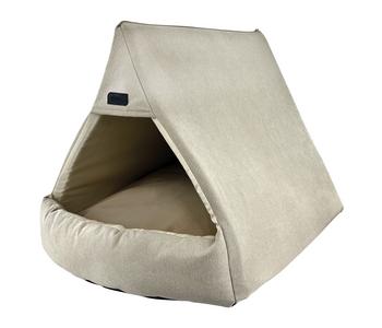 Nobby Kuschelhöhle Nurda, rechteckig, beige, ca. B50/H50/T68 cm