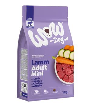 WOW® Trockenfutter für Hunde Mini Adult, Lamm