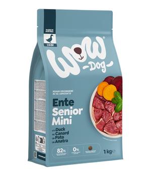 WOW® Trockenfutter für Hunde Mini Senior, Ente