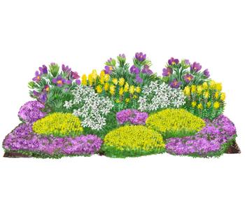 Bio Stauden-Set Alpenliebe, Landlust Kollektion, 18-teilig