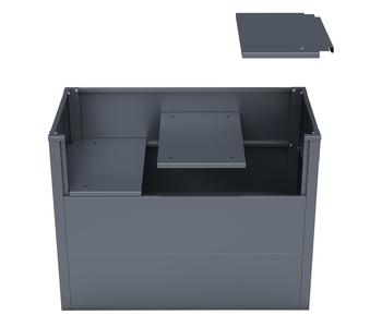 KGT Metall-Zwischenboden Urban Grow, anthrazit/grau