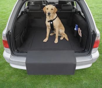 Nobby Kofferraum-Schutzdecke, schwarz, ca. B153/T121 cm