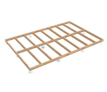 Palmako Fundamentrahmen 4,5x3 m, inkl. LogFoot-Träger