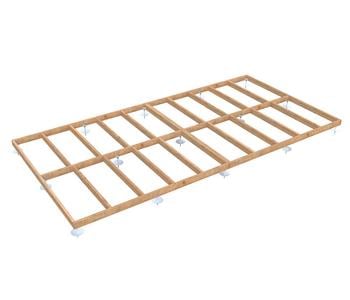 Palmako Fundamentrahmen 6x3 m, inkl. LogFoot-Träger