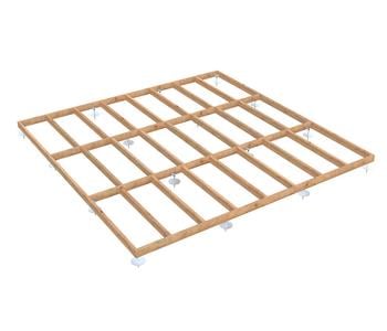 Palmako Fundamentrahmen 4,5x4,5 m, inkl. LogFoot