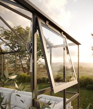 KGT Seitenfenster für PaviLux, ca. B69/H75 cm