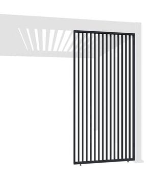 Weide Vertikales Seitenwand-Paneel, ca. B113/H236 cm