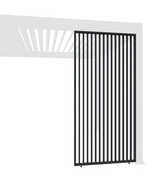 Weide Vertikales Seitenwand-Paneel, ca. B113/H255 cm
