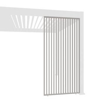 Weide Vertikales Seitenwand-Paneel, ca. B93/H236 cm
