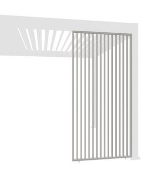 Weide Vertikales Seitenwand-Paneel, ca. B113/H236 cm