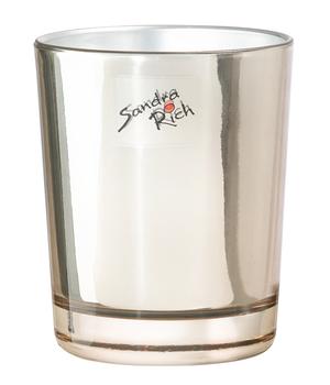 Dehner Glas-Übertopf Mirror, konisch, gold, ca. Ø7,5 cm