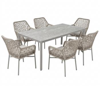 Acamp Gartenmöbel-Set Rom, 7-teilig
