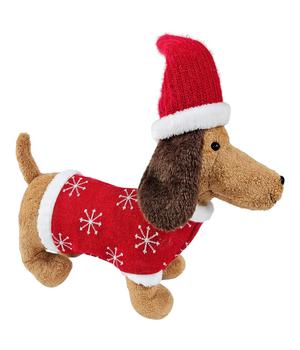 Dehner Stoff-Figur Hund, ca. H46 cm