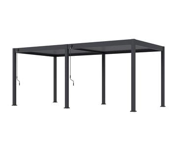 Weide Classic Pergola 3x6 Alu-Stahl, ca. B600/H255/T300 cm