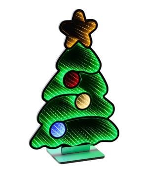 Luca Lighting LED-Weihnachtsbaum, bunt, 240 LEDs, ca. H60 cm