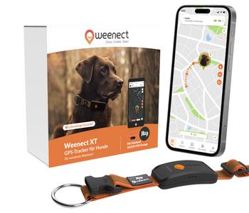 Weenect XT GPS-Tracker für Hunde inkl. JK9 Halsband