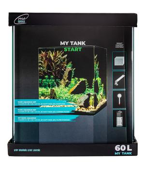 Me Aquaristic Aquarium-Set Me My Tank Start 60 L, ca. B38/H43/T38 cm