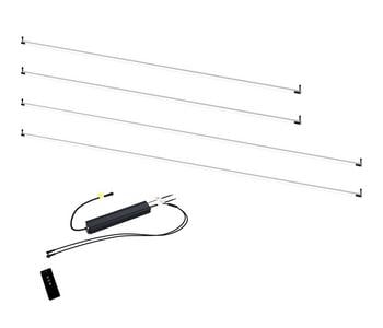 Weide LED-Kit für Wandpergola, 4 x 6 m