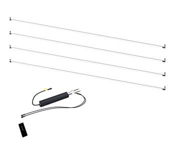 Weide LED-Kit für Wandpergola, 3 x 3 m