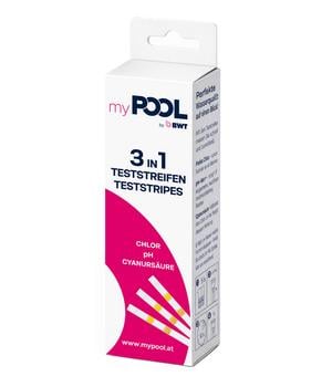 myPOOL Teststreifen 3 in 1, 50 Stk.