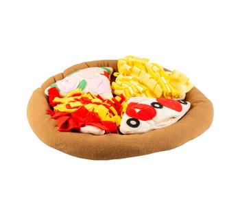duvoplus Schnüffelmatte Pizza, ca. B50/H5/T50 cm