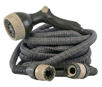 Livlig Garden Flexschlauch Komplettset, anthrazit, ca. L15 m